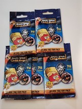 Angry Birds Star Wars Dog Tag And Sticker Fun Pack 5 Pack Lot NEW/SEALED - £7.49 GBP