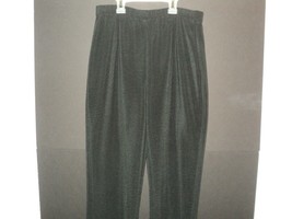 Chico&#39;s Size 1 (S,M) Pants Black Elastic Waist 29&quot; Inseam Polyester Blend - £21.21 GBP