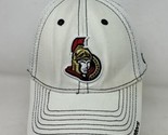Ottawa Senators NHL Hockey Hat Cap Size MEDIUM White True Fitted New Era... - $19.79