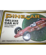 PINECAR DELUXE CAR KIT - P372 FORMULA GRAND PRIX- NEW- CLOSEOUT- H22 - $67.66 MXN