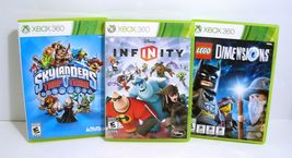Skylanders Trap Team, LEGO Dimensions, Disney Infinity (Xbox 360) Game Lot - £17.49 GBP
