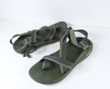 Chaco Z2 Classic Strappy Sandals Women 8 Green Fabric Adjustable Strap J... - £25.24 GBP