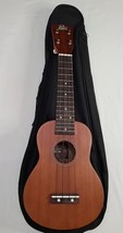 Rogue RU12 Fine Instruments Brown 4-Strings Soprano Ukulele With Soft Case - $27.60