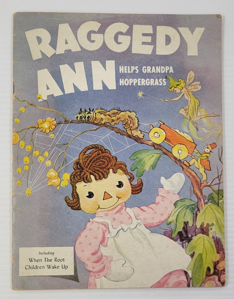 *L3) Raggedy Ann Helps Grandpa Hoppergrass by Johnny Gruelle (Paperback ... - $9.89