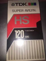 TDK T 120 super avilyn VHS - $6.94