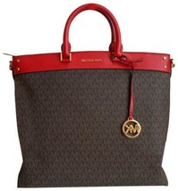 Michael Kors Travel Large North South Tote Flame - £124.04 GBP