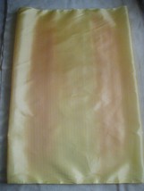 Vintage 1990&#39;s Yellow and Orange Polyester Fabric 2 1/2 Yards - £2.38 GBP