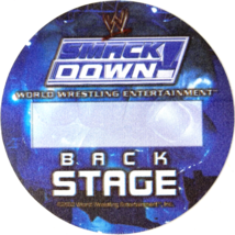 WWE SmackDown 2002 VIP Backstage Pass Otto Sticker World Wrestling Enter... - £15.13 GBP