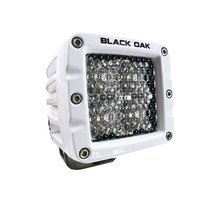 Black Oak 2&quot; Marine LED Pod Light - Diffused Optics - White Housing - Pro Series - £91.03 GBP