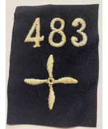 WWI, U.S. ARMY, AIR SERVICE, 483rd AERO CONSTRUCTION SQUADRON, PATCH, OR... - €21,92 EUR
