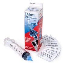 Aculife Deluxe Ear Wax Removal Syringe With Soft Tip, Higher Capacity &amp; 10 Salin - £23.18 GBP