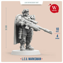 Artel W L.E.U. Marksman Imperial Space Marine Scout 28mm Miniature - £34.59 GBP