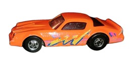 Vintage Hot Wheels Camaro Z-28 Orange Car Malaysia 1982 Diecast - $16.15 CAD