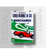 MINT Original 1958, F1 Racing First Course National de Cote du Marchairu... - $3,310.50