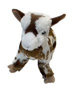 Douglas Gerti Cuddle Toy Brown &amp; White Spotted Baby Goat Plush Stuffed A... - $19.30