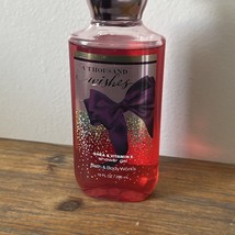 Bath &amp; Body Works Shower Gel A THOUSAND WISHES 10 Oz Shea &amp; Vitamin E - $146.98 MXN