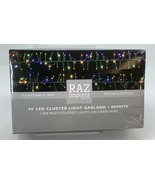 RAZ Imports Green Wire Multicolor LED Mini Christmas Light W/Timer &amp; Remote - $75.40 CAD