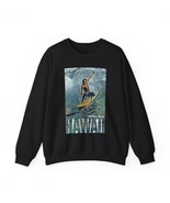 Pan Am Hawaii Retro Art Long Sleeve Sweatshirt Graphic Print Crewneck Un... - $39.96 CAD+