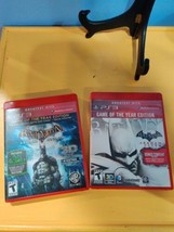 Batman: Arkham City &amp; Batman: Arkham Asylum Game Of The Year Editions GH - PS3 - £14.09 GBP