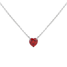 Love Necklace (Red - Platinum Plated) New Sealed!!! - £18.68 GBP