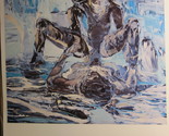 Modern Artist 11.5&quot; x 9.75&quot; Bookplate Print: Cecily Brown - Performance - $3.50