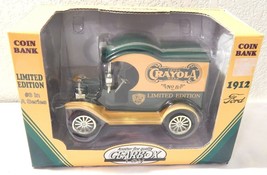  Limited Crayola Gearbox 1912 Ford Delivery Truck #3 Die Cast Bank 1998  - $23.75