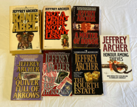 Jeffrey Archer 9 paperback book lot The Fourth Estate Twelve Red Herrings - £15.40 GBP