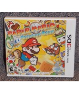 2012 Nintendo 3DS Paper Mario Sticker Star Game In Box With Instructions - £18.51 GBP