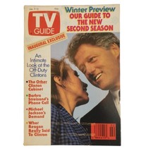 TV Guide January 9-15, 1993, Inaugural Exclusive, Bill and Hillary Clinton - £6.88 GBP