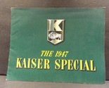 The 1947 Kaiser Special Color Sales Brochure - £53.36 GBP