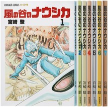 Nausicaa of the Valley of the Wind Manga 1-7 Complete Set Japan Wide-ban - £101.65 GBP