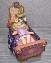 Disney Store Animators&#39; Collection Rapunzel Crib Set with Mobile and Baby ~ Rare - £42.76 GBP