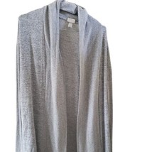A New Day Gray Long Sleeve Cardigan - £6.90 GBP