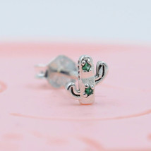 Me Collection Sterling Silver My Lovely Cactus Single Stud Earring (Single) - $8.80