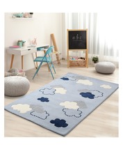 Clouds Hand Tufted Rugs, Modern Rugs,Kids Rug,Custom Rugs,Multi Color Rugs. - £78.47 GBP