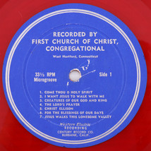 First Church Of Christ Congregational - Western Electric Recording Red Vinyl LP - £4.49 GBP