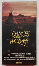 Dances with Wolves (VHS, 1990) First Release Orion Watermark NEW FACTORY... - £8.81 GBP