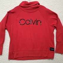 Calvin Klein Performance Long Sleeve Sweatshirt  Women’s  Size Large Red - £9.84 GBP