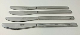 4 Dinner Knives Knife Ikea ? Pattern Stainless Flatware 8-3/8&quot; Length 21-335 - £10.36 GBP