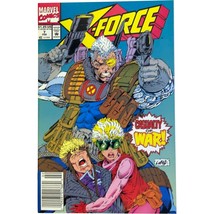 X-FORCE #7 (1992) Marvel Comics Rob Liefeld! Htf Newsstand Variant Edition! - £11.85 GBP