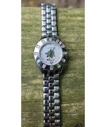 Ed Hardy womens Watch Silver with Mother Of Pearl Silver Rose Dial(Read)