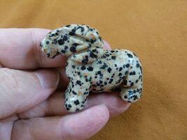 (Y-RAM-710) spotted Jasper RAM SHEEP gemstone carving FIGURINE BIGHORN l... - $24.99