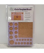 Quilled Creations Quilling Tool CIRCLE TEMPLATE BOARD Use w/Quilling kit... - $11.57