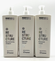 Framesi Morphosis ReStructure Trio Shampoo/Express Filler/Precious Fluid 33.8 oz - $132.51