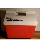 Vintage The Six Packer Thermos Cooler 7714 Red White 12 QT Beer Picnic USA - £30.17 GBP