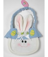 GREENBRIER NWT BLUE  PLUSH EASTER  BUNNY RABBIT PURSE EGGS BAG TOY NEW - $90.24 MXN