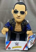 WWE The Rock 10&quot; Plush Superstar Figure New with Tags Walmart Exclusive - £14.93 GBP