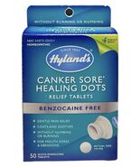 Hyland’s Canker Sore Healing Dots Relief Tablets 50 Quick Dissolving Hyl... - €30,67 EUR