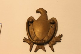 Vintage Brass Metal Eagle Door Knocker - $19.79