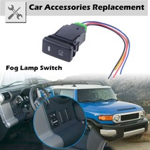 Front Fog Light Switch Dashd Button Fit For P 120 cruiser 100 Series FJ ... - £60.95 GBP